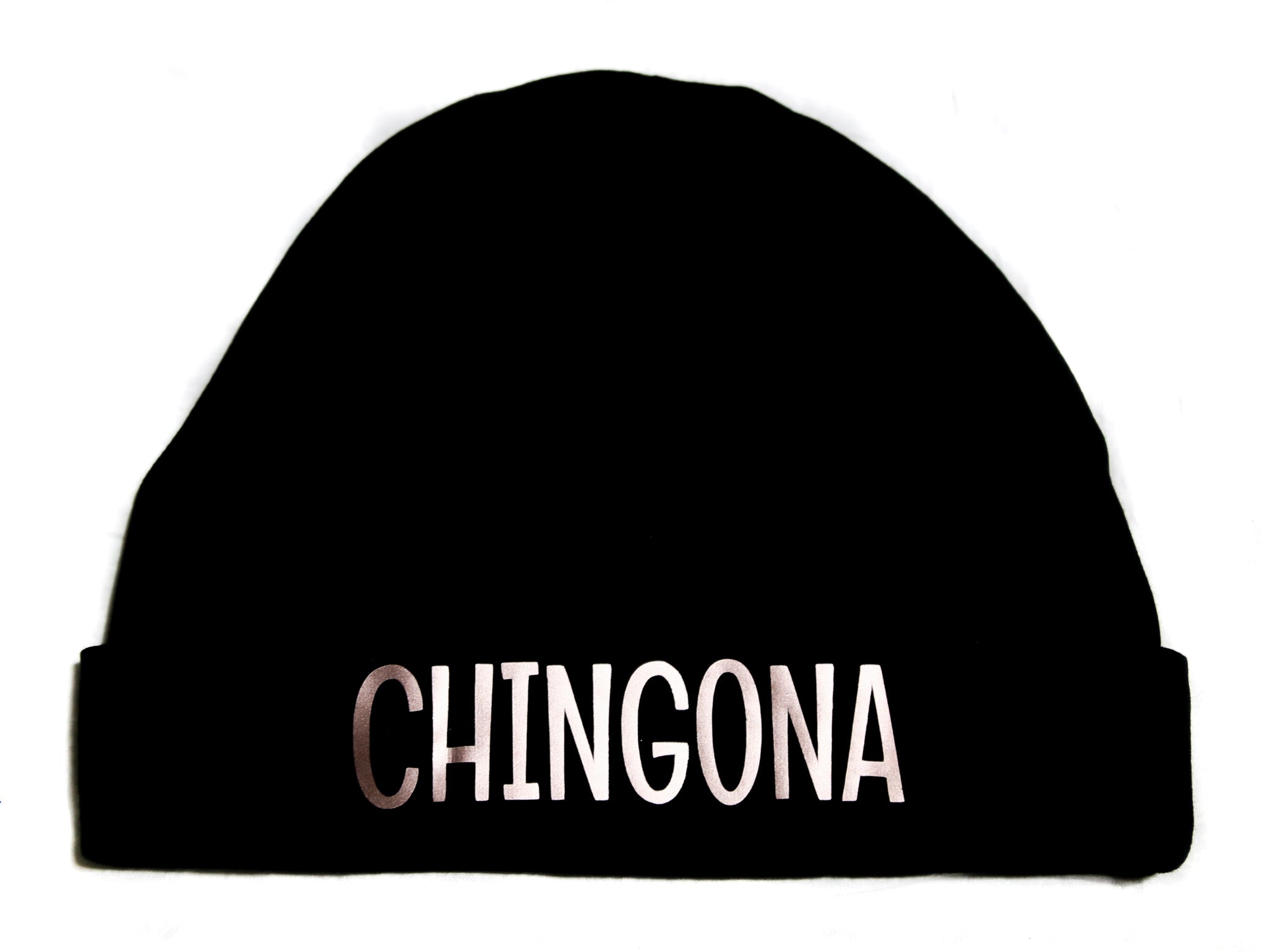 Chingona Black Beanie